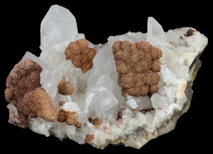 Siderite and Calcite Association - Colorado #61783